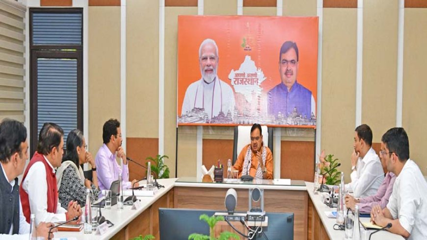 31 मार्च तक हो जयपुर के अन्य क्षेत्रों में भी मेट्रो विस्तार की बनाएं प्रभावी योजना, मेट्रो अलाइन्मेंट की बैठक में मुख्यमंत्री भजनलाल शर्मा ने दिये निर्देश