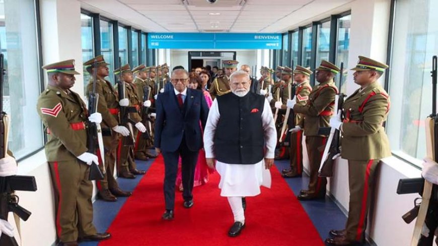 "हमें सिर्फ हिंद महासागर ही नहीं, साझा संस्कृति भी जोड़ती है": मॉरीशस में प्रधानमंत्री मोदी