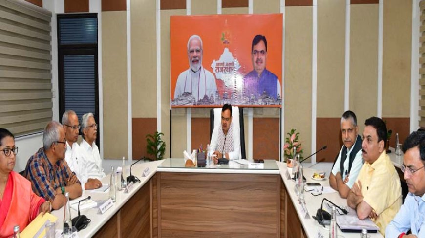 वृहद् स्तर पर मनाया जाएगा राजस्थान दिवस, सप्ताहभर आयोजित होंगे कार्यक्रम..लगभग 5 हजार करोड़ रूपये के विकास कार्यों का होगा लोकर्पण एवं शिलान्यास