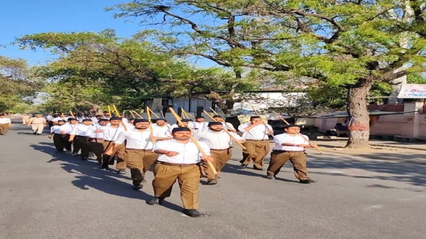 नववर्ष पर होगा जयपुर में पथ संचलन, तैयारियां पूरी