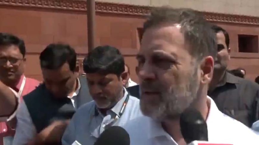 राहुल गांधी ने लोकसभा अध्यक्ष ओम बिड़ला पर लगाया बोलने नहीं देने का आरोप, कहा- 'गैर-लोकतांत्रिक तरीका'