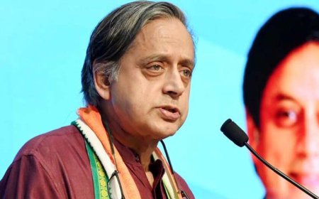 मणिपुर में राष्ट्रपति शासन पर शशि थरूर का बयान, लोकसभा में रात 2 बजे दिया भाषण