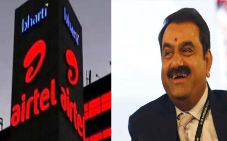 एयरटेल-अडानी मेगा डील: 5G नेटवर्क को मजबूत करने के लिए भारती एयरटेल खरीदेगी अडानी समूह की यूनिट से स्पेक्ट्रम