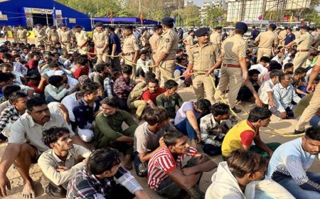 अहमदाबाद, सूरत में कार्रवाई के दौरान 1,000 से अधिक अवैध बांग्लादेशी नागरिक हिरासत में