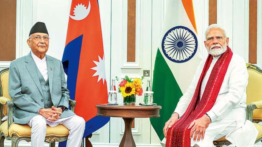 राजशाही समर्थक आंदोलनों के बीच ओली ने की प्रधानमंत्री मोदी से मुलाकात