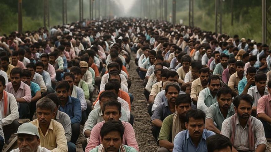 ‘रेलवे ट्रैक पर बैठ गए लोग’: पश्चिम बंगाल में 5,000 से अधिक लोगों ने गैर-रेलवे कारणों से ट्रेन संचालन बाधित किया