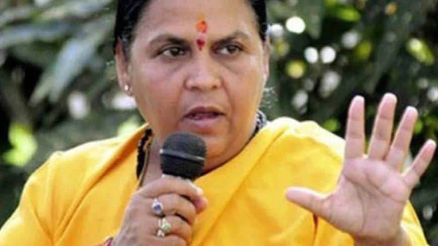 उमा भारती ने मध्य प्रदेश की शराब नीति को लेकर भाजपा सरकार पर निशाना साधा