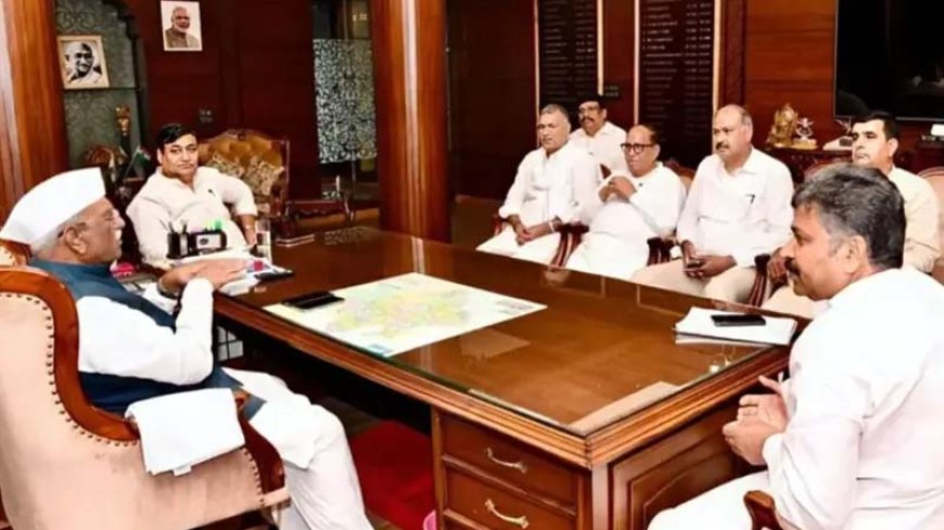 राजस्थान: भाजपा विधायक की सदस्यता रद्द करने को लेकर कांग्रेस ने राज्यपाल से लगाई गुहार