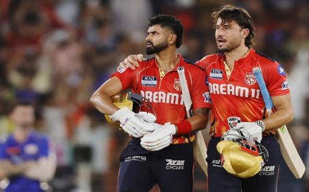 श्रेयस अय्यर  की शानदार पारी ने पंजाब किंग्स को आईपीएल फाइनल में पहुंचाया, मुंबई इंडियंस 5 विकेट से हारी