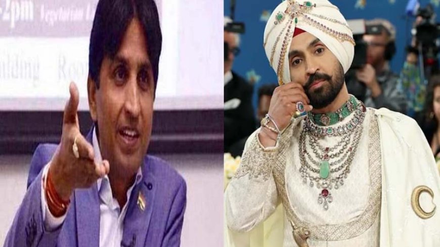 दिलजीत दोसांझ की 'सरदार जी 3' पर कुमार विश्वास का तीखा वार: "जो लड़की देश का मज़ाक उड़ाए, उसके साथ आप फिल्म बनाएंगे?"