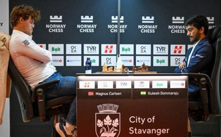 D. गुकेश ने मैग्नस कार्लसन को हराकर दिया करारा जवाब – “कमजोर खिलाड़ी” कहने वाले विश्व नंबर 1 को मात