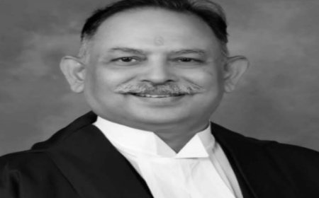 मद्रास हाईकोर्ट के मुख्य न्यायाधीश केआर श्रीराम का राजस्थान हाईकोर्ट के नये चीफ जस्टिस होंगे