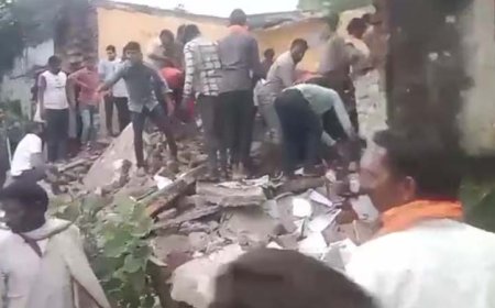 राजस्थान के झालावाड़ में स्कूल की छत गिरने से 7 छात्रों की मौत, 15 से अधिक घायल