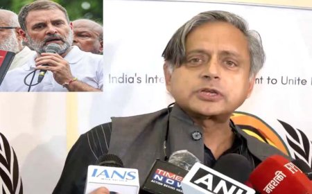 ‘उनकी अपनी वजहें होंगी’: राहुल गांधी के 'मरी हुई अर्थव्यवस्था' वाले बयान से शशि थरूर ने बनाई दूरी, व्यापारिक चिंता जताई