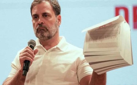 ‘वोट चोरी’ या ‘फर्जी नैरेटिव’?  सर्वे डेटा पर मचे विवाद के बाद BJP ने राहुल गांधी को घेरा