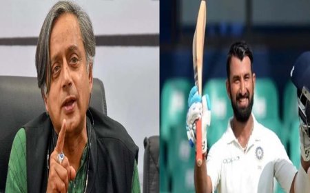 "सम्मानजनक विदाई का हक़दार था पुजारा": शशि थरूर की भावुक पोस्ट