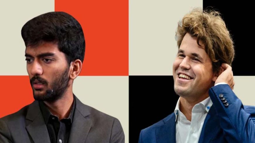 डी गुकेश फिर बने मैग्नस कार्लसन के निशाने पर- बोले, "गुकेश के लिए भी चुप ही रहता.."