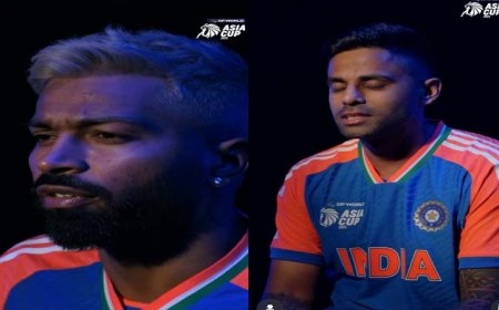 एशिया कप 2025: टीम इंडिया ने नई जर्सी पेश की, संदेश दिया – ‘यह है सम्मान और गौरव, जिसके लिए हम लड़ते हैं..’