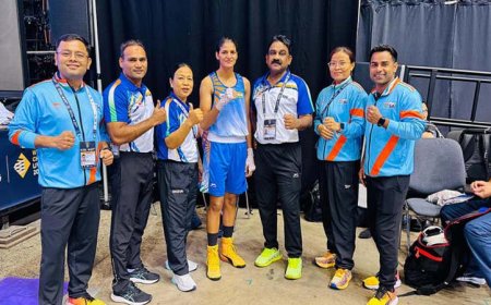 विश्व मुक्केबाजी चैंपियनशिप: भारत के तीन पदक पक्के, निकहत ज़रीन बाहर