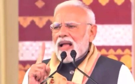 असम में पीएम मोदी का कांग्रेस पर हमला: “पाक समर्थित आतंकियों का साथ देती है कांग्रेस, घुसपैठियों को देती है संरक्षण”