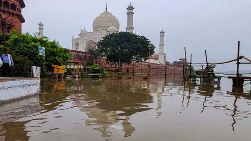 मथुरा को राहत, आगरा में यमुना का बढ़ता जलस्तर संकट