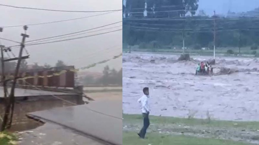 देहरादून में बादल फटने से तबाही, 2 लापता; कारें-दुकानें बहीं, स्कूल बंद