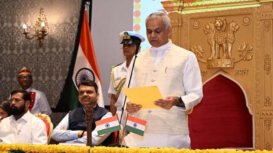 आचार्य देवव्रत महाराष्ट्र के नए राज्यपाल बने,लिया उपराष्ट्रपति सी.पी. राधाकृष्णन का स्थान