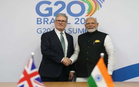 ब्रिटेन के प्रधानमंत्री कीर स्टार्मर 8-9 अक्टूबर को करेंगे भारत दौरा, व्यापार से लेकर आतंकवाद पर होगी अहम चर्चा