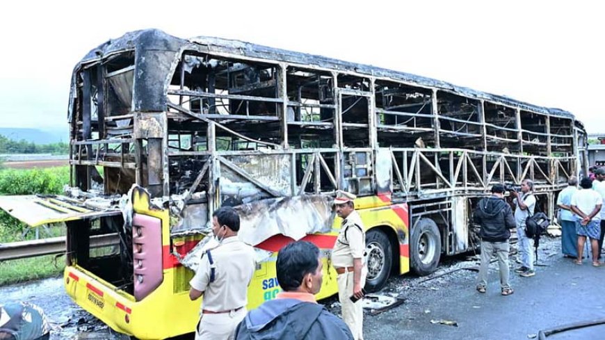 ‘आतंकी हैं नशे में गाड़ी चलाने वाले’: हैदराबाद पुलिस कमिश्नर ने कर्नूल हादसे के बाद कहा, कोई बख्शा नहीं जाएगा..!