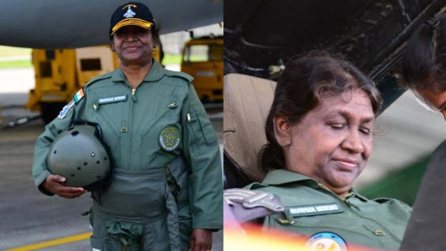 राष्ट्रपति द्रौपदी मुर्मू राफेल लड़ाकू विमान में उड़ान भरने वाली पहली भारतीय राष्ट्रपति..!