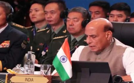 राजनाथ सिंह ने ASEAN रक्षा मंत्रियों की बैठक को भारत की इंडो-पैसिफिक दृष्टि का स्तंभ बताया