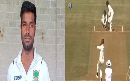 मेघालय के आकाश कुमार ने ठोके लगातार 8 छक्के, बनाया फर्स्ट क्लास क्रिकेट इतिहास का सबसे तेज़ अर्धशतक