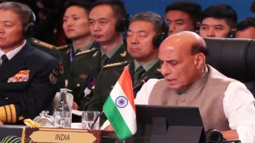 राजनाथ सिंह ने ASEAN रक्षा मंत्रियों की बैठक को भारत की इंडो-पैसिफिक दृष्टि का स्तंभ बताया