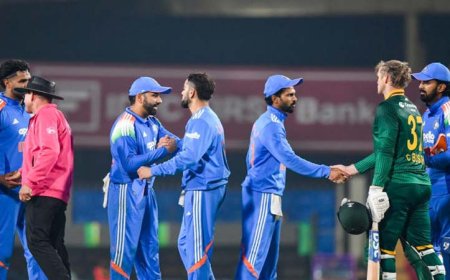 पहला ODI: रोमांचक मुकाबले में भारत ने दक्षिण अफ्रीका को हराया, तीन मैचों की सीरीज़ में 1-0 की बढ़त