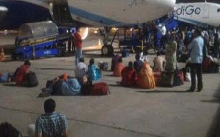 दिल्ली से IndiGo की सभी 235 घरेलू उड़ानें रद्द; IGI एयरपोर्ट पर हंगामा