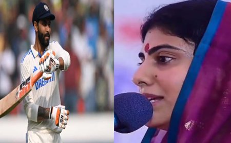 रवींद्र जडेजा की पत्नी रिवाबा जडेजा के विवादित बयान.. पति की जमकर तारीफ़ तो भारतीय खिलाड़ियों पर गंभीर आरोप,