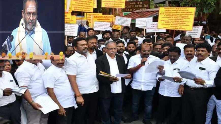 ‘कथित पक्षपाती फैसलों’ के आरोप में वकीलों का प्रदर्शन, जज के इस्तीफे की मांग तेज