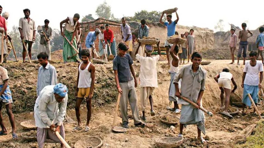 मनरेगा में मजदूरी बकाया 1,340 करोड़ रुपये तक पहुंचा, सिर्फ 4 राज्यों में 82% बकाया—आंकड़ों से खुलासा