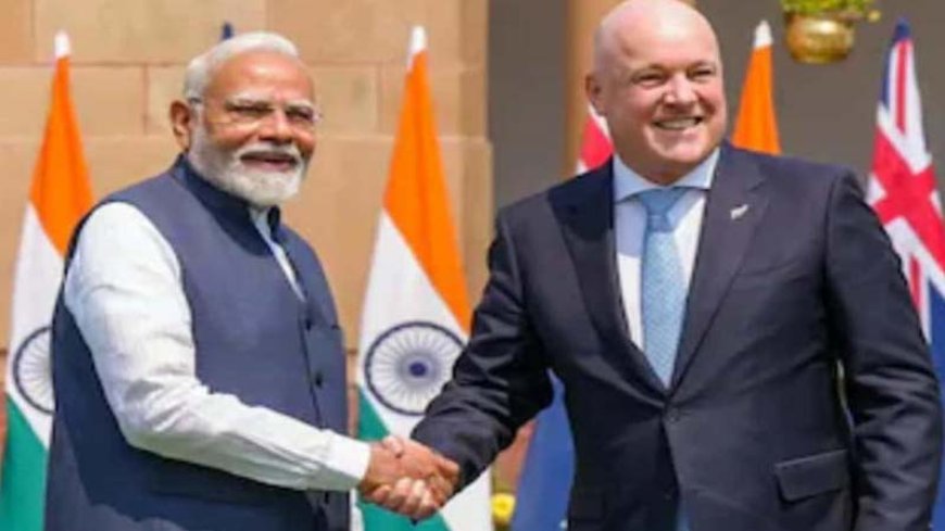 न्यूज़ीलैंड के प्रधानमंत्री क्रिस्टोफर लक्सन ने भारत के साथ हुए एफटीए को बताया ‘बेहद शानदार’ और कहा, निर्यातकों के लिए बड़े आर्थिक लाभ का मौका..!