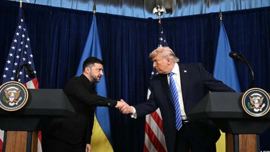 वोलोदिमिर जेलेंस्की से मुलाकात के बाद डोनाल्ड ट्रंप ने कहा, रूस-यूक्रेन युद्ध खत्म होने के “अब तक के सबसे करीब..”