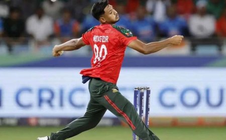 आईपीएल से बाहर किए जाने के बाद बांग्लादेशी तेज़ गेंदबाज़ मुस्ताफिज़ुर रहमान पाकिस्तान सुपर लीग में शामिल, पीएसएल ने की पुष्टि