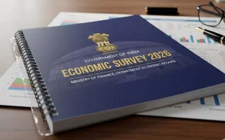 आर्थिक सर्वेक्षण 2026 की प्रमुख झलकियां: विकास स्थिर, महंगाई नियंत्रण में, बाहरी जोखिम बरकरार