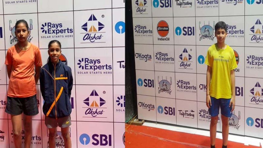 जयपुर बैडमिंटनः ओएन दीक्षित चैंपियनशिप में राशि सिंघल बनी चैंपियन, पद्मजा 2 वर्ग के फाइनल में.. मुदित पांडे ने लुड़काई प्रथम वरीयता