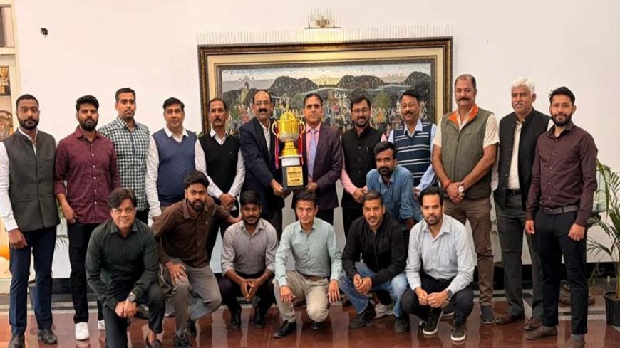 AG महाराष्ट्र ने वेस्ट ज़ोन फुटबॉल टूर्नामेंट का खिताब बरकरार रखा, AG राजस्थान की टीम रही उपविजेता