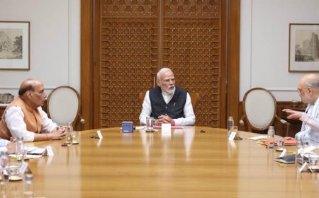 मिडिल ईस्ट संकट पर भारत सतर्क..राजनाथ सिंह की अगुवाई में हाई-लेवल ग्रुप गठित, कई बड़े मंत्री शामिल