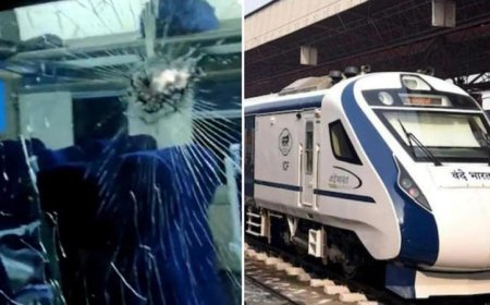 वंदे भारत ट्रेन पर पथराव से बढ़ी चिंता, लगातार घटनाओं से रेलवे सतर्क