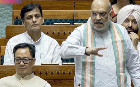 लोकसभा में अमित शाह का बड़ा दावा: “भारत हुआ नक्सल-मुक्त”, कांग्रेस पर लगाए गंभीर आरोप