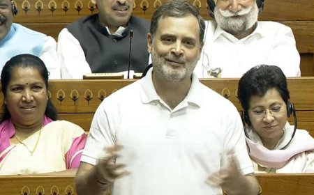 लोकसभा में ‘नो वाइफ इश्यू’ टिप्पणी पर हंगामा, Rahul Gandhi ने सरकार पर साधा निशाना