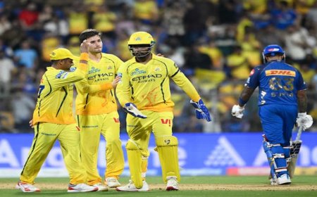 चेन्नई सुपर किंग्स ने मुंबई इंडियंस को सर्वाधिक रनों के अंतर से हराया..!