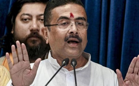 नंदीग्राम सीट छोड़ेंगे सुवेंदु अधिकारी, भवानीपुर सीट बरकरार रखेंगे..कहा कि मैं नंदीग्राम के लोगों को अपनी कमी महसूस नहीं होने दूंगा..!